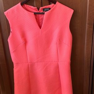TAHARI Salomon color lined dress size M